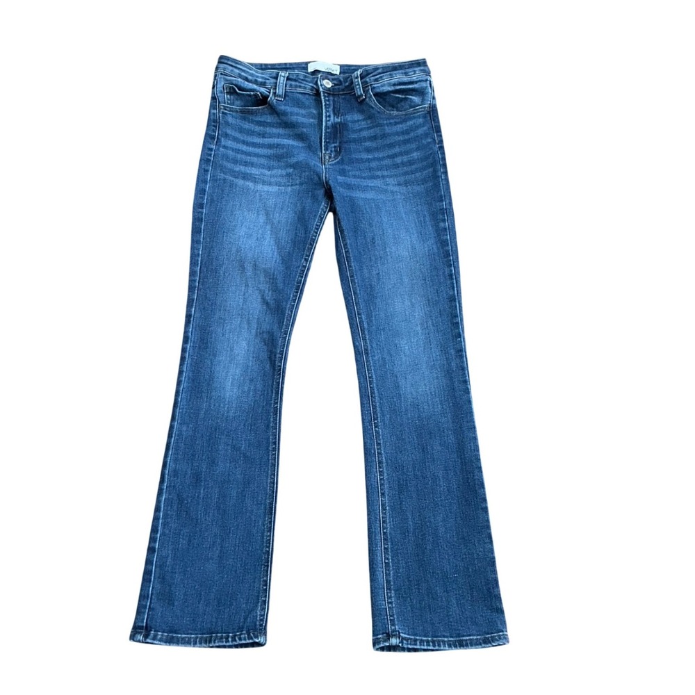 Vervet Los Angeles Bootcut Jeans Medium Wash Stretch V2074BMR Womens 30